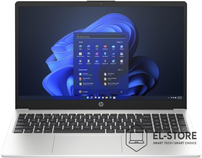 Laptop HP 250 G10 i7-1355U 32GB RAM 2TB SSD Windows 11 Pro – widok z przodu, ekran Full HD, nowoczesny design | El-Store.pl Warszawa Kraków Wrocław